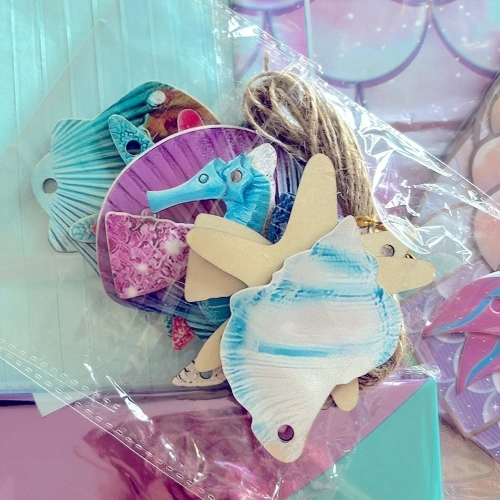 Brand New Mermaid Birthday Party Decorations Balloons Banner Tablecloth Toppers